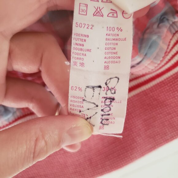 Vintage Oilily Bibie Satin Bomber Jacket Kids Size 116 / 6y - Picture 10 of 11